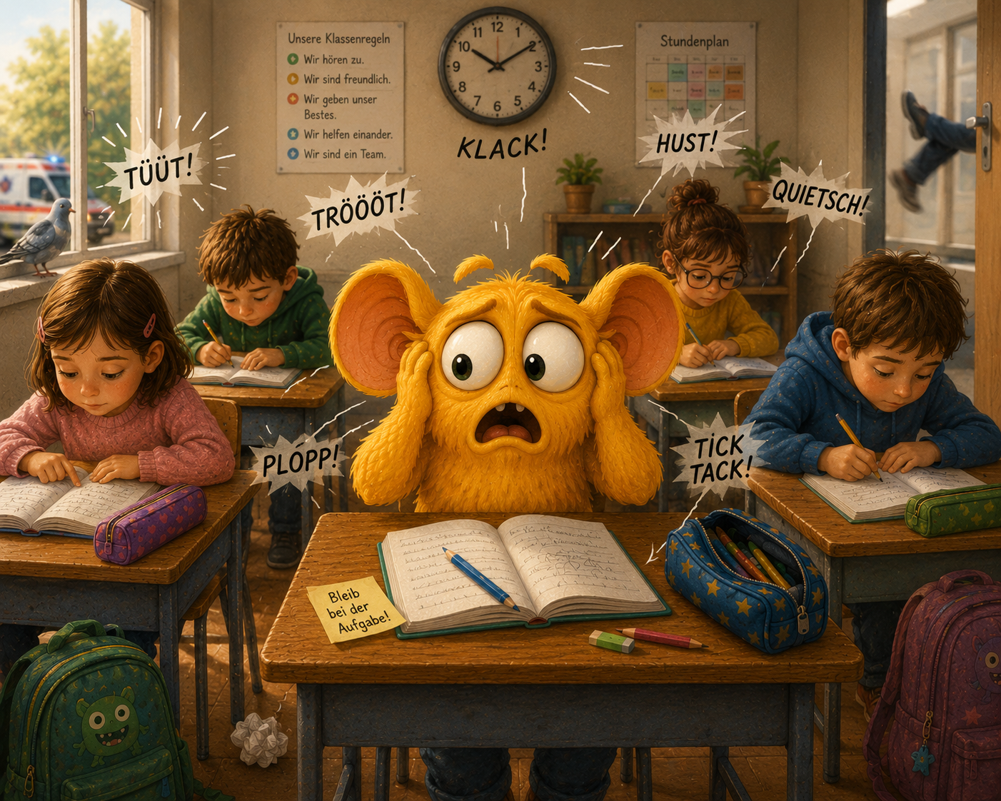 ✨ Klix in der Schule – Wenn die Gedanken überall gleichzeitig sind
